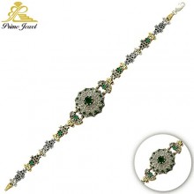 Gümüş Otantik Taşlı Biezik /Bileklik